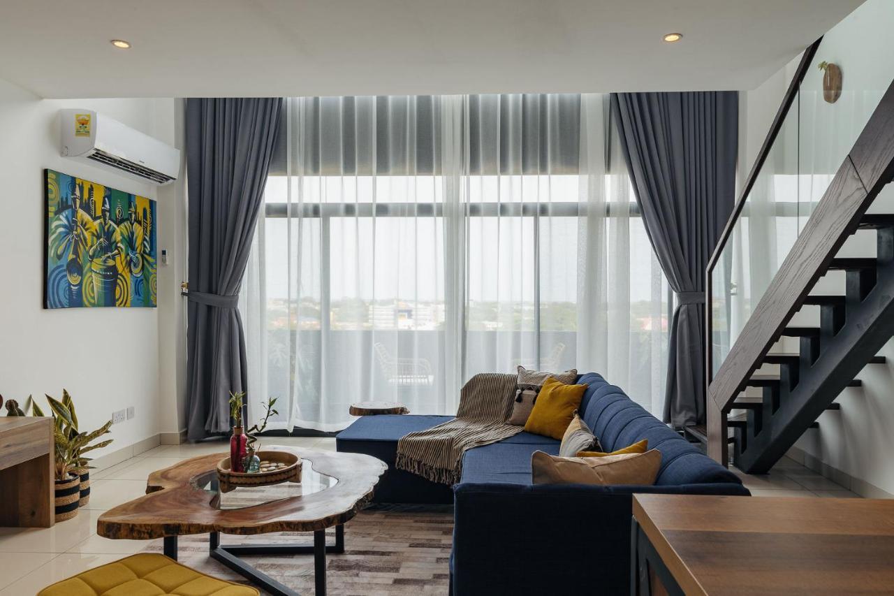 The Avery Loft At Embassy Gardens, Cantonments Akkra Exterior foto