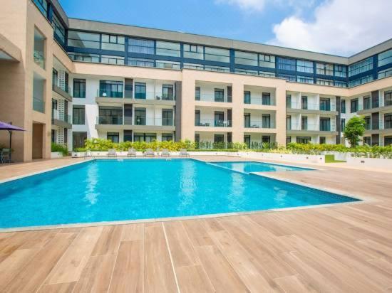 The Avery Loft At Embassy Gardens, Cantonments Akkra Exterior foto